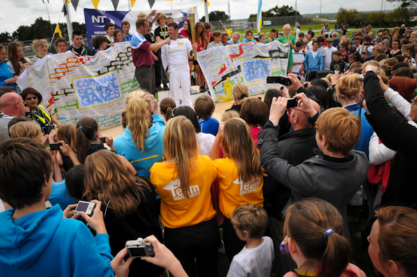 Olympic 2012 torch UK tour