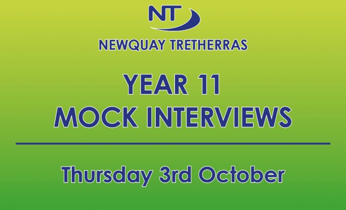 Year 11 MOCK INTERVIEWS