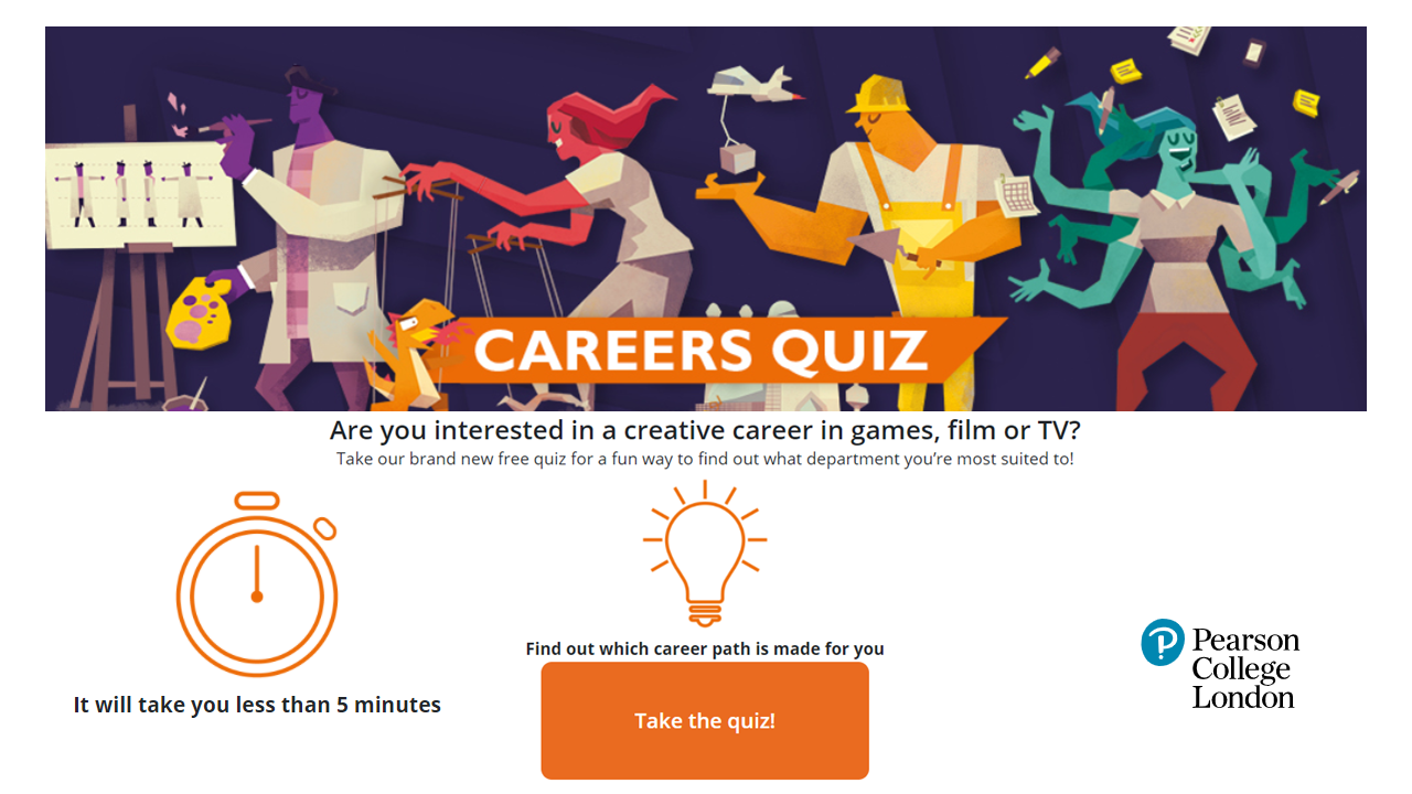 Careers Quiz Take the Quiz!!