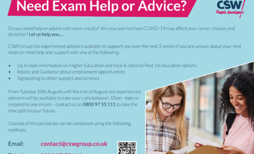 CSW Exam Results Advice